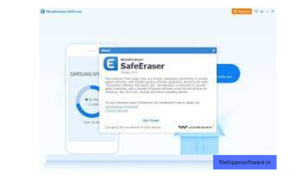 Download Wondershare SafeEraser